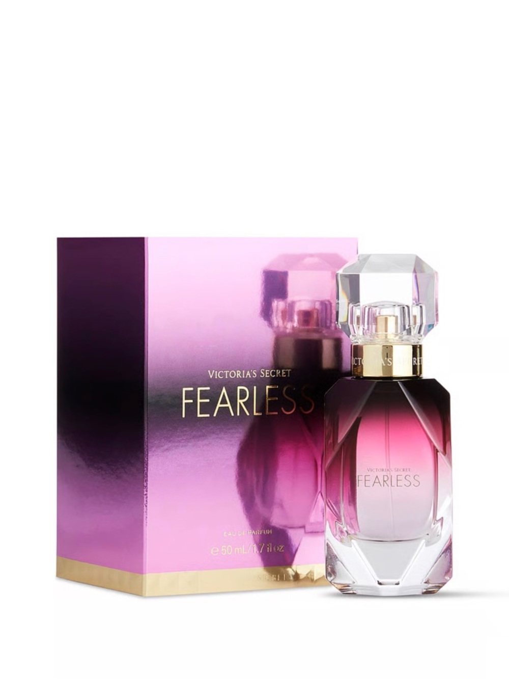 Victoria's Secret Fearless Eau de Parfum - Pink / Purple. 3.4 FL oz
